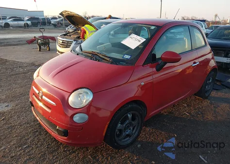2013 Fiat 500 Pop from USA, damaged, VIN 3C3CFFAR3DT752784